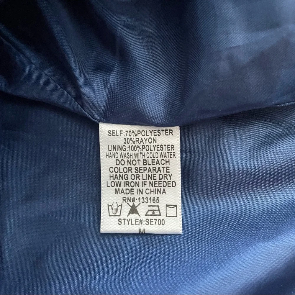 dina be Navy & White Skirt Sized Medium